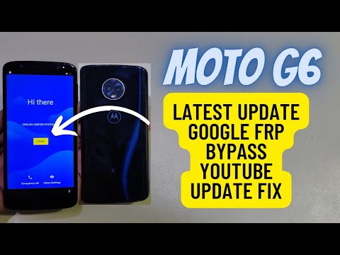 Moto G6 Frp Bypass Last Update Android | Xt1925-5 Unlock Google Account