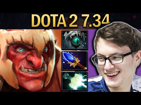 Troll Warlord Dota 2 Gameplay Miracle with Skadi - Mjolnir