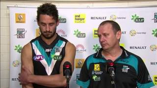 PTV: Ken Hinkley and John Butcher press-conference, Round 16