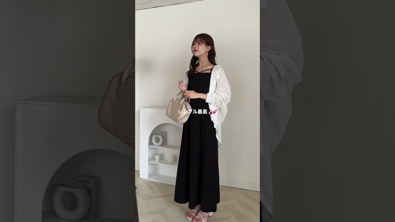 【キャミワンピ着回し5選】夏コーデ｜LOOKBOOK｜#patra #韓国ファッション #トレンドファッション #ファッション通販 #shorts