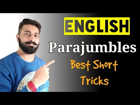 ENGLISH | Parajumbles | Rearrangement of sentences | IBPS PO,CLERK & RRB, SBI PO & CLERK,LIC,SSC CGL Video