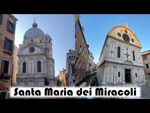 Igreja de Santa Maria dei Miracoli em Veneza