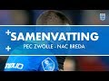 Samenvatting PEC Zwolle - NAC Breda