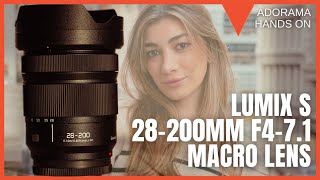 Video thumbnail for The New LUMIX S 28-200mm F4-7.1 MACRO O.I.S. | World’s Smallest and Lightest Lens by Adorama