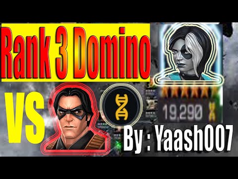 6 Rank 3 Domino GamePlay in ROL By : Yaash007 - Marvel Contest of Champions