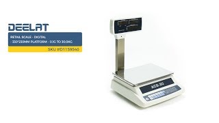 Retail Scale - Digital - 330*230mm Platform - 0.1g to 30.0kg SKU #D1159540