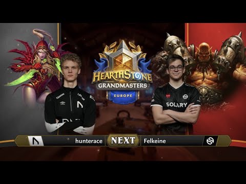 Hunterace vs Felkeine - Division A - Hearthstone Grandmasters Europe 2020 Season 1 - Week 4