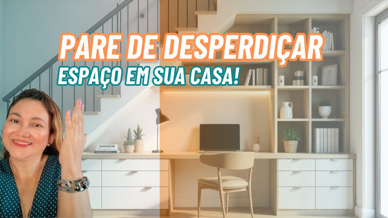 PARE de desperdiçar espaço em sua casa-7 dicas!#decoresuacasa #decoracao #decora #home #decoration