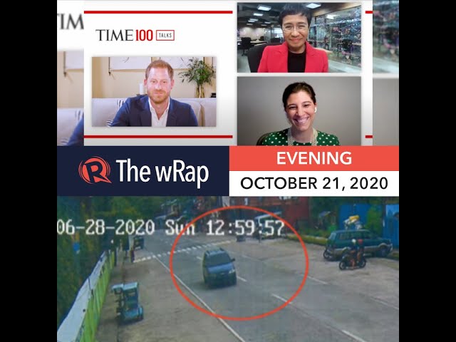 Maria Ressa talks to Prince Harry about Duterte, Zuckerberg | Evening wRap