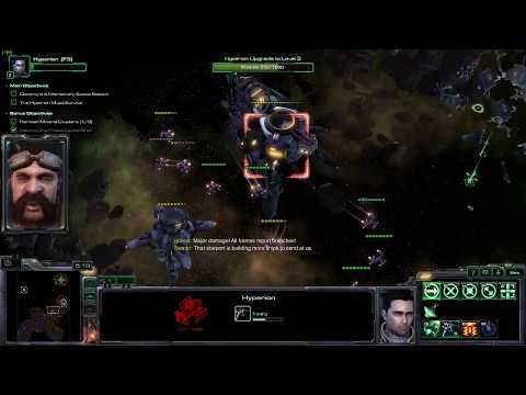 Starcraft HotS Campaign - With Friends Like These (Brutal, All Achievements + Bonus)
