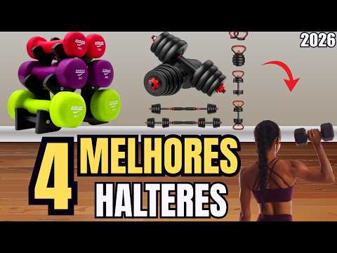 Top 4 Melhores Halteres para Treinar em Casa em 2026 — Qual Vale Mais a Pena