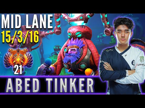 EG.Abed  [ Tinker ]  Mid Lane Pro Gameplay  [ Patch 7.31d ]  Dota 2 Full Game