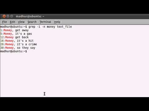 Shell Scripting Tutorial 43 Search Patterns Using Grep