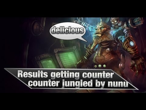 Nunu Jungle - Taking every Camp from Amumu!!