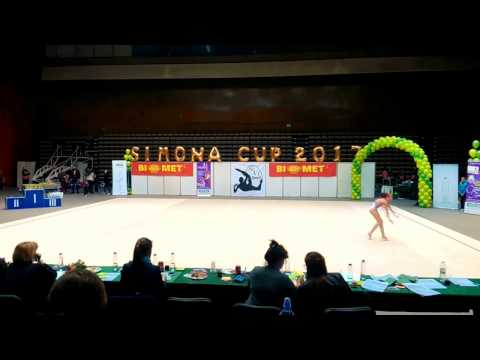 Аделина Грозданова,въже,Simona cup 2017