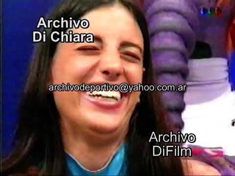 Cantante de protesta con Maria Fernanda Callejon - Marcelo Tinelli 2000 V-10360 DiFilm