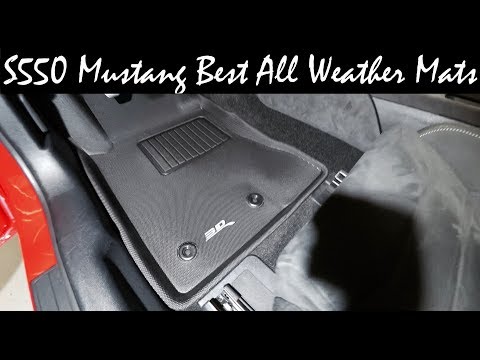 2015-2018 S550 Mustang Best All Weather Floor Mats | Auto Fanatic