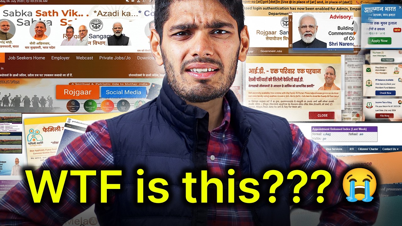 Why Indian Govt websites are the WORST?