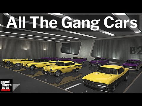 How to get ALL 20 Gang Cars - GTA 5 Online