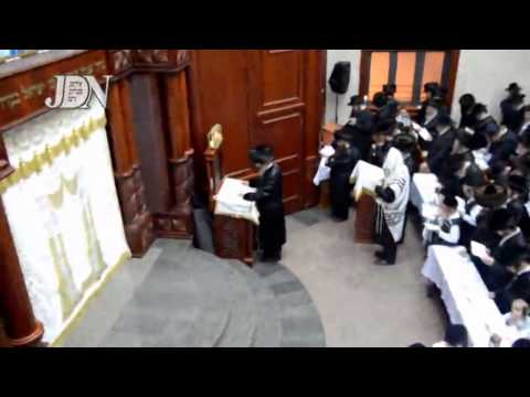 First Night Selichos 5774 In Sadigura