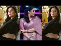 Sreemukhi Low Waist Glamorous Saree Look Anchor