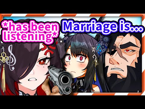 PapaRissa Jokes About Marriage, *𝙍𝙚𝙖𝙡𝙞𝙯𝙚𝙨 𝙃𝙞𝙨 𝙒𝙞𝙛𝙚 𝙞𝙨 𝙒𝙖𝙩𝙘𝙝𝙞𝙣𝙜 𝙏𝙝𝙚 𝙎𝙩𝙧𝙚𝙖𝙢*【HololiveEN】