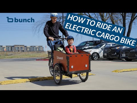 How to Ride a Three Wheel Electric Cargo Bike (Cargo Trike)