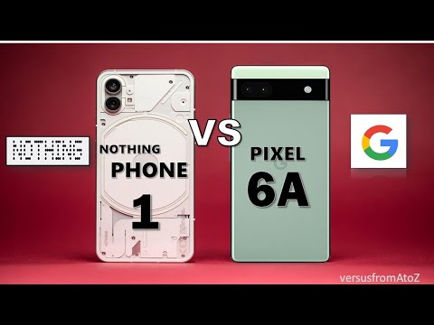 Nothing Phone 1 VS Google Pixel 6a│Nothing Phone 1 Unboxing | Review | Launch
