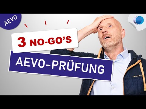 No-go’s in the AEVO exam – don’t make these 3 mistakes!