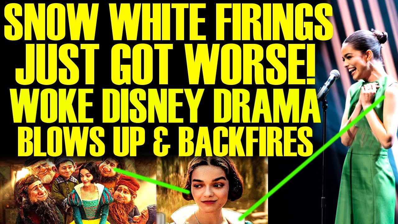IT'S OFFICIAL! SNOW WHITE FIRINGS JUST HAPPENED! THE WORST NEWS IN DECADES FOR WOKE DISNEY!