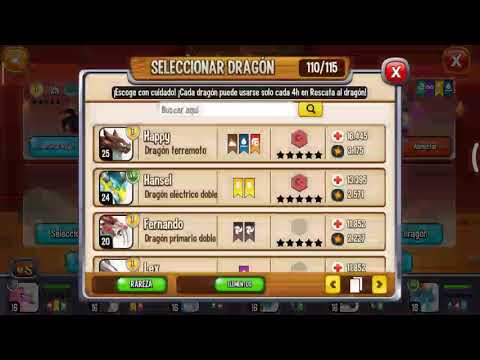 rescate de el dragón perdido batalla⚔️ #batallasDragones#Dragoncity