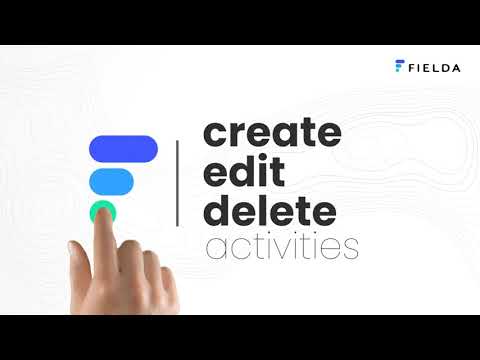 How to Create, Edit or Delete Activities on FIELDA