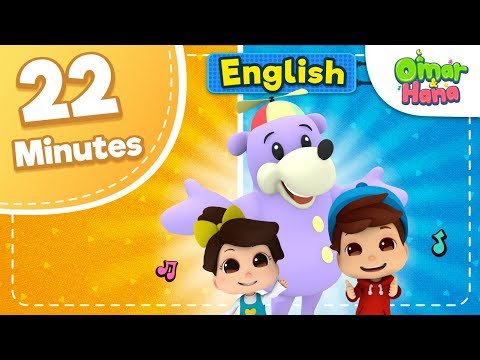Omar & Hana & Zaky | 22 Minutes Compilation Islamic Songs for Kids