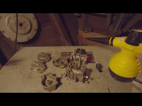 YouTube video about: What type of fluid should be used in a steam cleaner for carburetors?