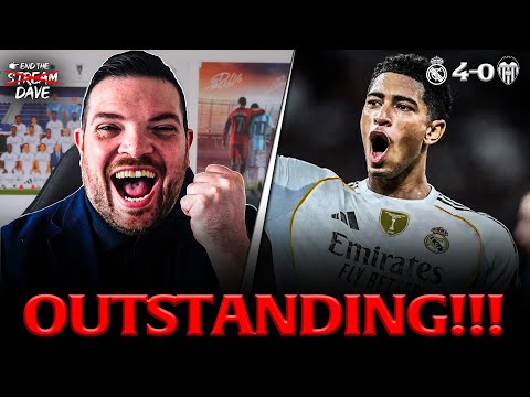 I RECOGNISE MY TEAM AGAIN 🥲 MADRID WERE OUTSTANDING | Real Madrid 4-0 Valencia REACTION