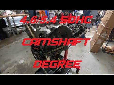 How to Degree 4.6 and 5.4 SOHC Ford Mustang V8 Camshafts