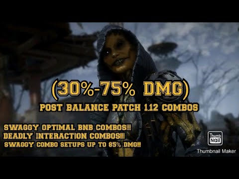 "THE BUG QUEEN" Mk11 Dvorah Highest Damage Combo Video