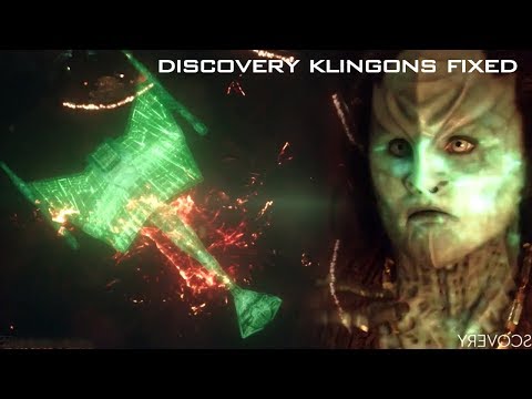 Klingons FIXED for Season 2 of Discovery - even a real D7!!!!!!