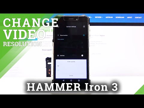 How to Switch Video Quality in myPhone Hammer Iron 3 – Video Resolution