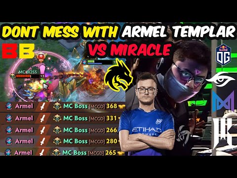 Armel vs Miracle - TA vs Huskar MIDLANE MATCH UP SERVER EU PROS STACKED