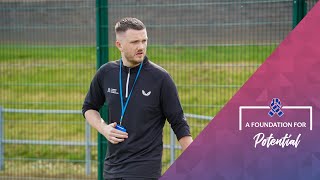 The Rangers Charity Foundation helps students with the Hub in the Community initiative