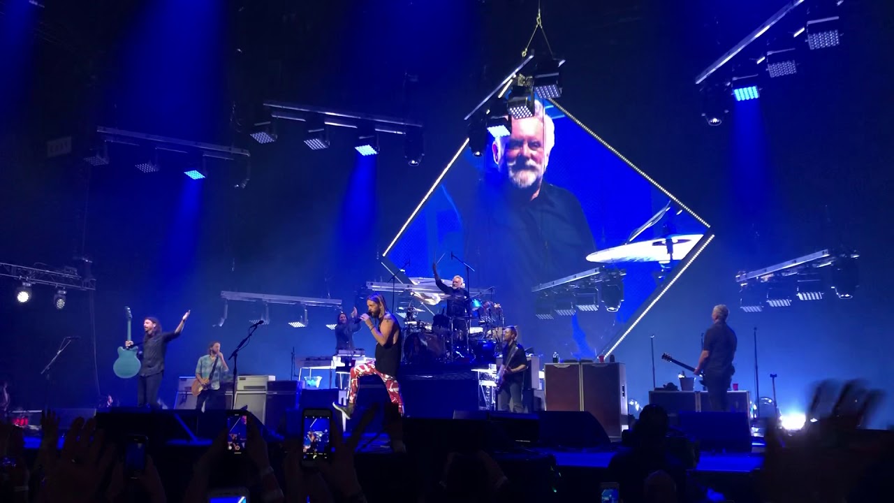 Foo Fighters - Under Pressure with Roger Taylor on drums! Atlanta - 2/2/19 - YouTube