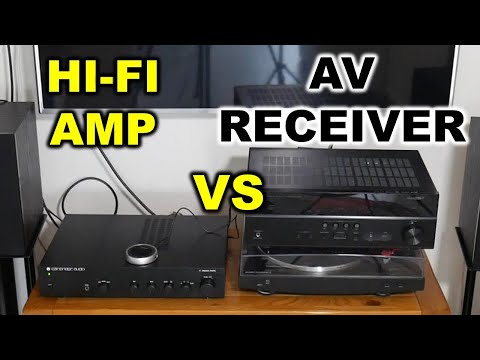 Cambridge Audio A1 Mk1 Vs Yamaha RX V581 AV Receiver (Sound Comparison)