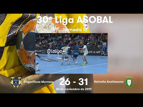 LIGA ASOBAL J12: Frigoríficos Morrazo - Helvetia Anaitasuna