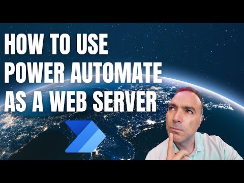 Power Automate as a Web Server?