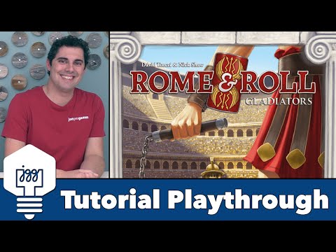 Rome & Roll: Gladiators - Tutorial Playthrough