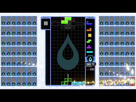 [Tetris 99] あめみや (amemiya) vs. the world (1 vs. 98)