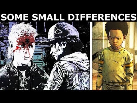 Justified Or Murderer AJ - Intro Cutscene Difference Check - The Walking Dead Final Season 4 Ep. 4