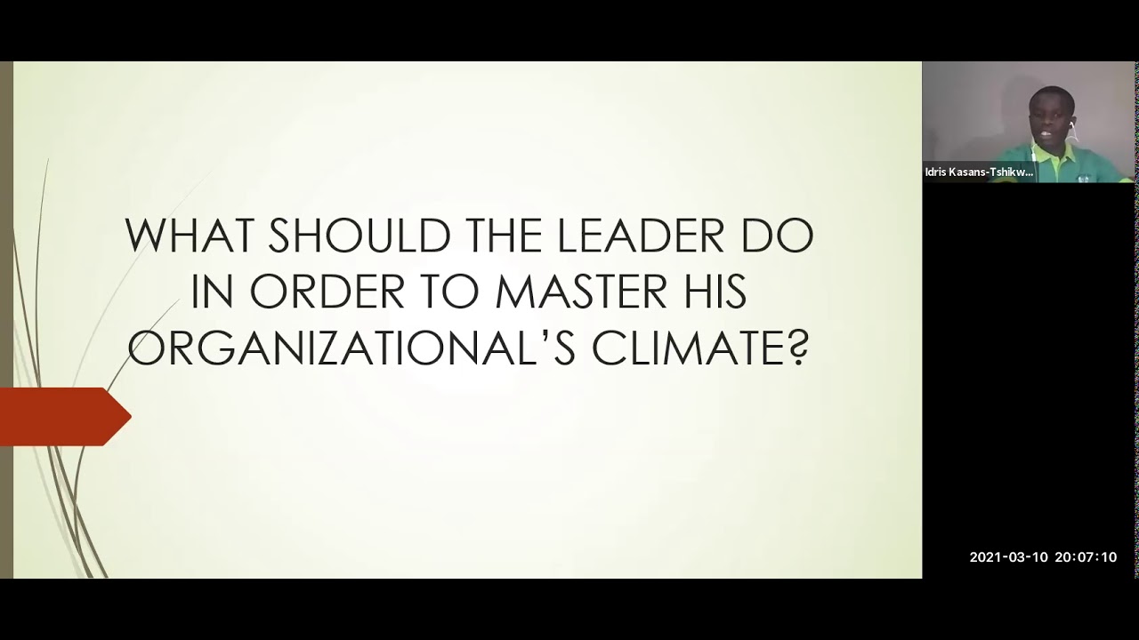 Mastering Organizational Climate