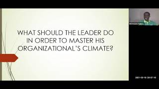 Mastering Organizational Climate
